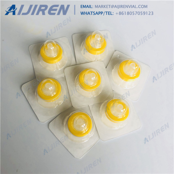 wheel filter pvdf mushroom syringe filter gas exchange